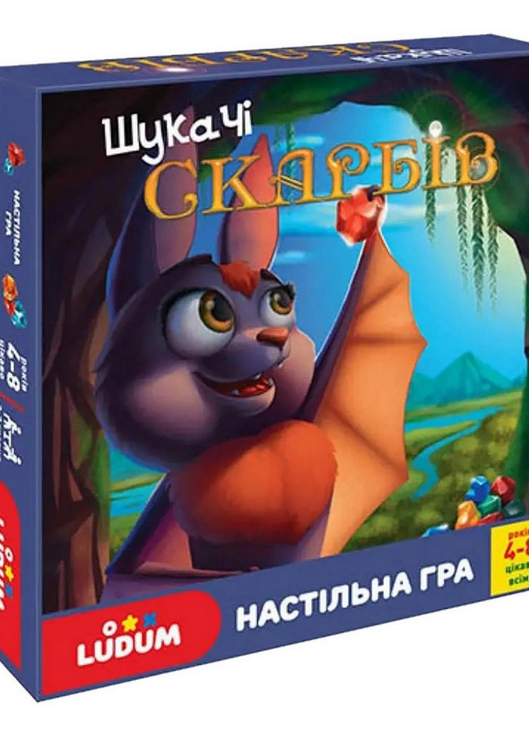 Детская настольная игра "Искатели сокровищ" LD1049-55 украинский язык Ludum (262085437)
