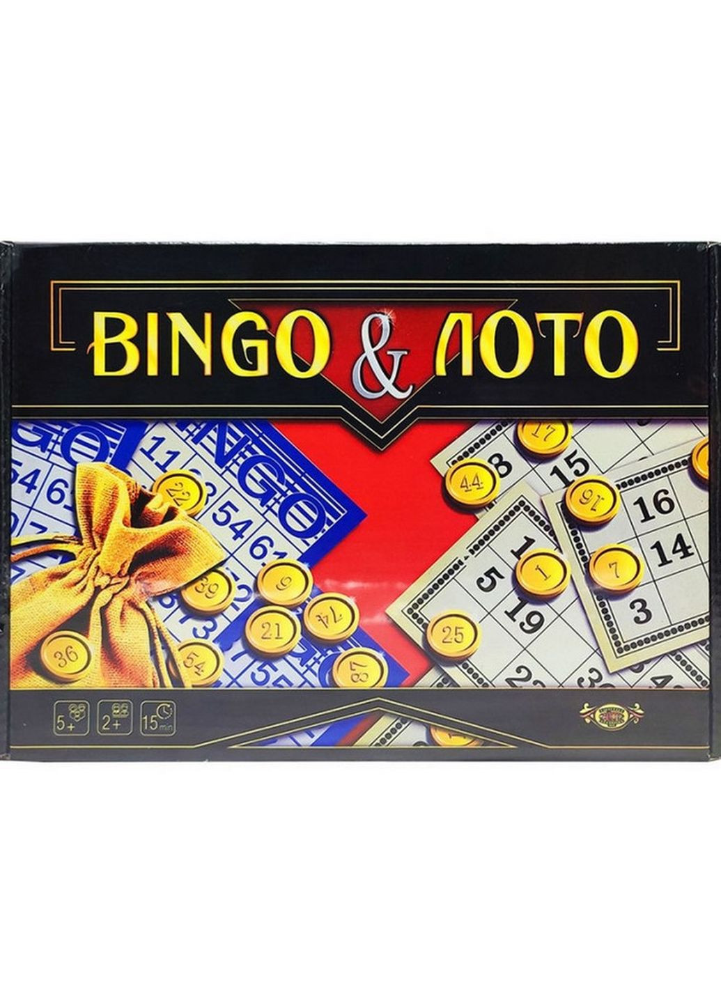 Настольная игра "Bingo and Лото" MKL1005 Мастер (262085488)