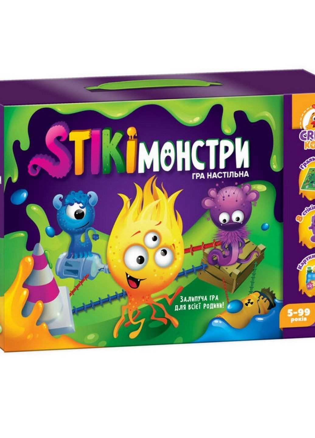 Настільна гра "Стікімонстри" VT8055-35 укр Vladi toys (262085240)