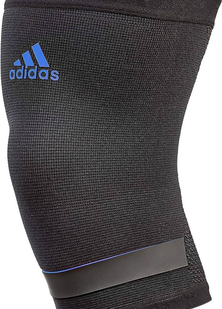 Фіксатор коліна Performance Knee Support чорний, синій Unisex S adidas (262297530)