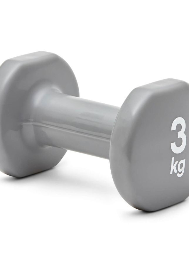 Гантели Dumbbells серый Unisex3 кг Reebok (262297431)