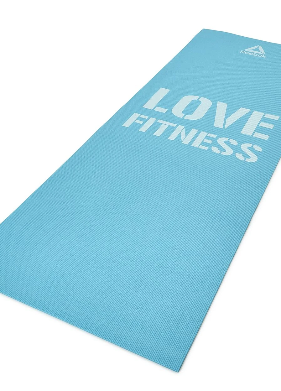 Коврик для фитнеса Fitness Mat голубой unisex 173 х 61 х 0,4 см Reebok (262297495)