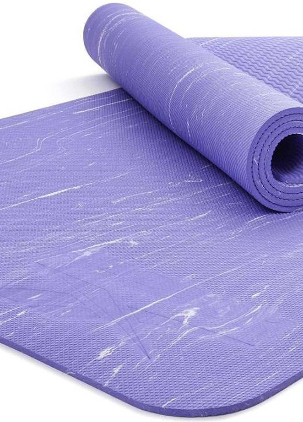 Коврик для йоги Camo Yoga Mat фиолетовый unisex 173 х 61 х 0,5 см Reebok (262297436)