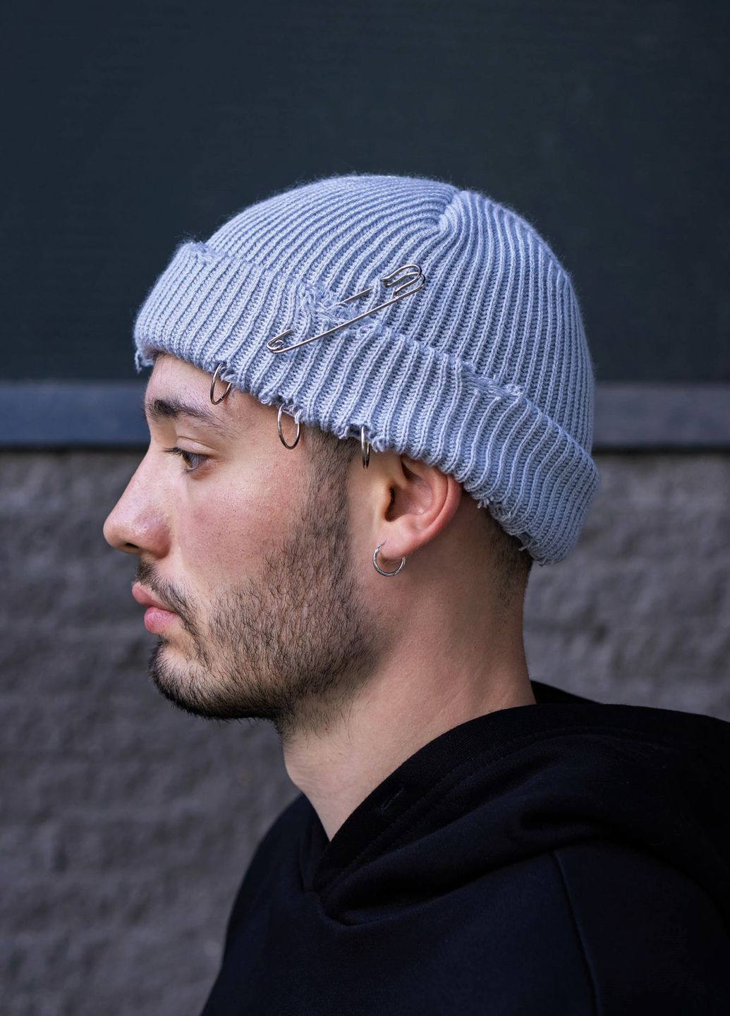 Рвана Шапка Бiнi Destroyed Without (262087346)