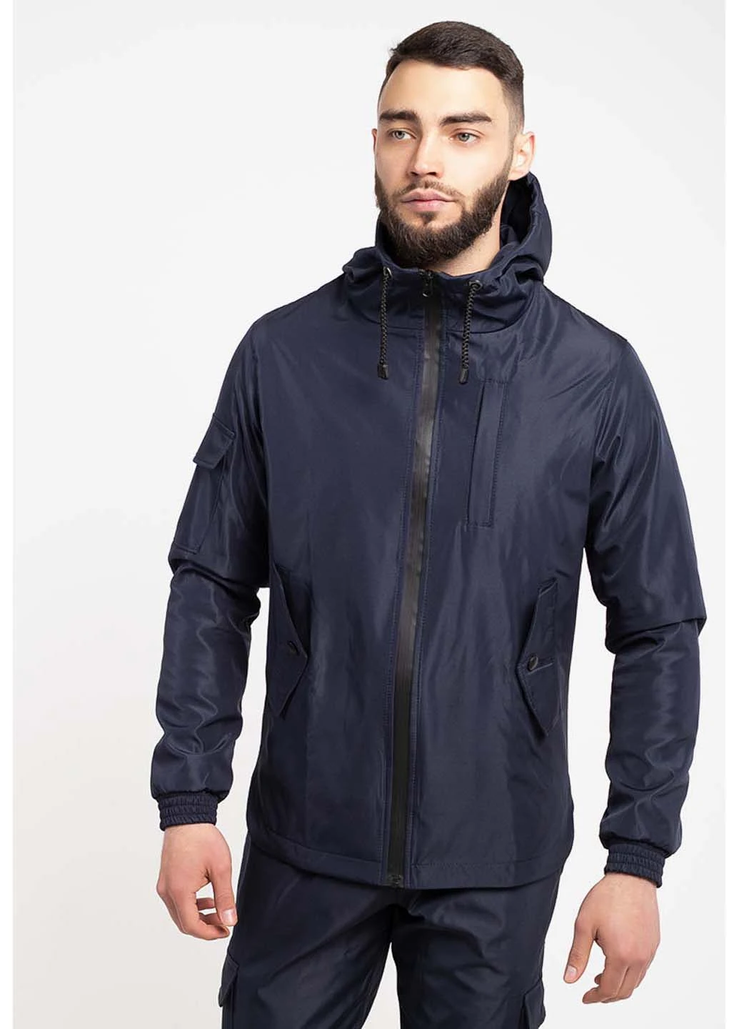 Синя демісезонна куртка "easy" softshell Intruder