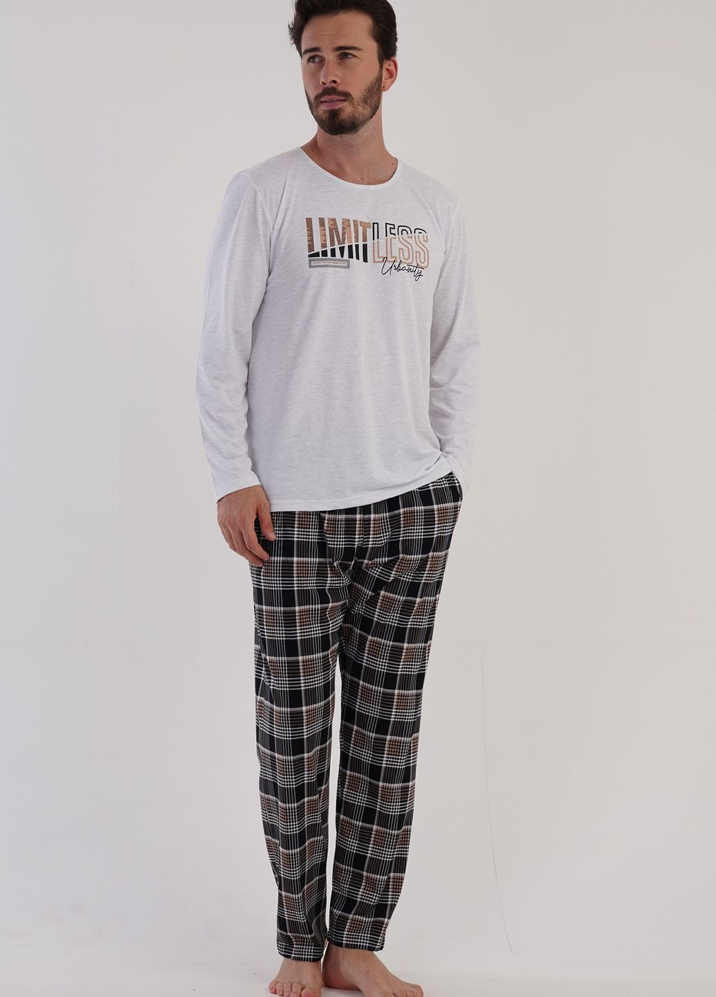 Пижама мужская (лонгслив, штаны) Vienetta (262091001)
