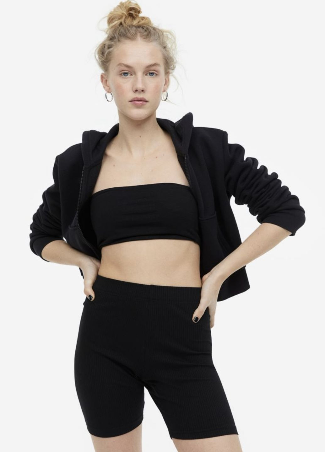 Комплект из 2Х трикотажных велосипедок H&M divided (262303187)