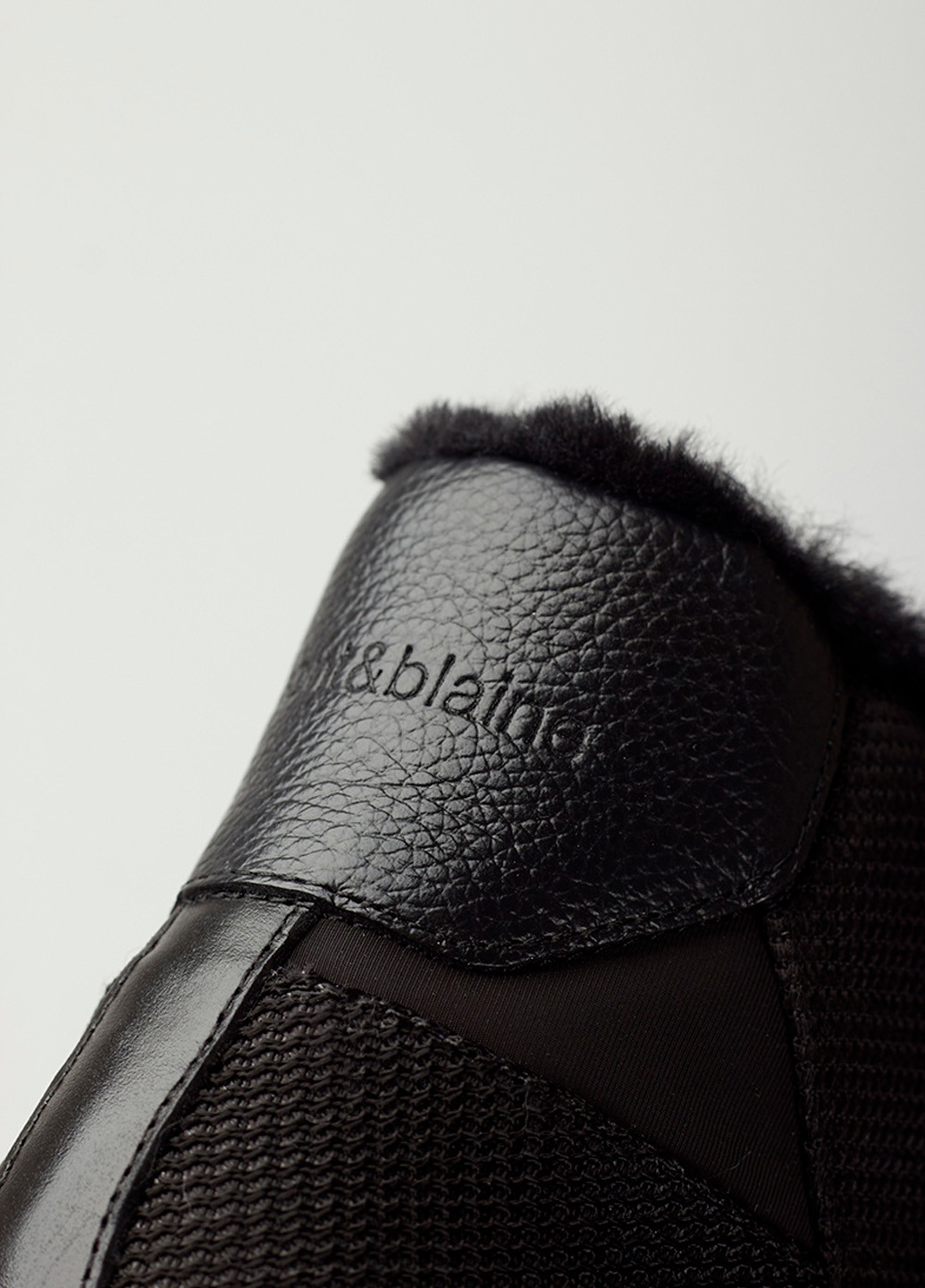 Черные зимние ботинки Harmont & Blaine