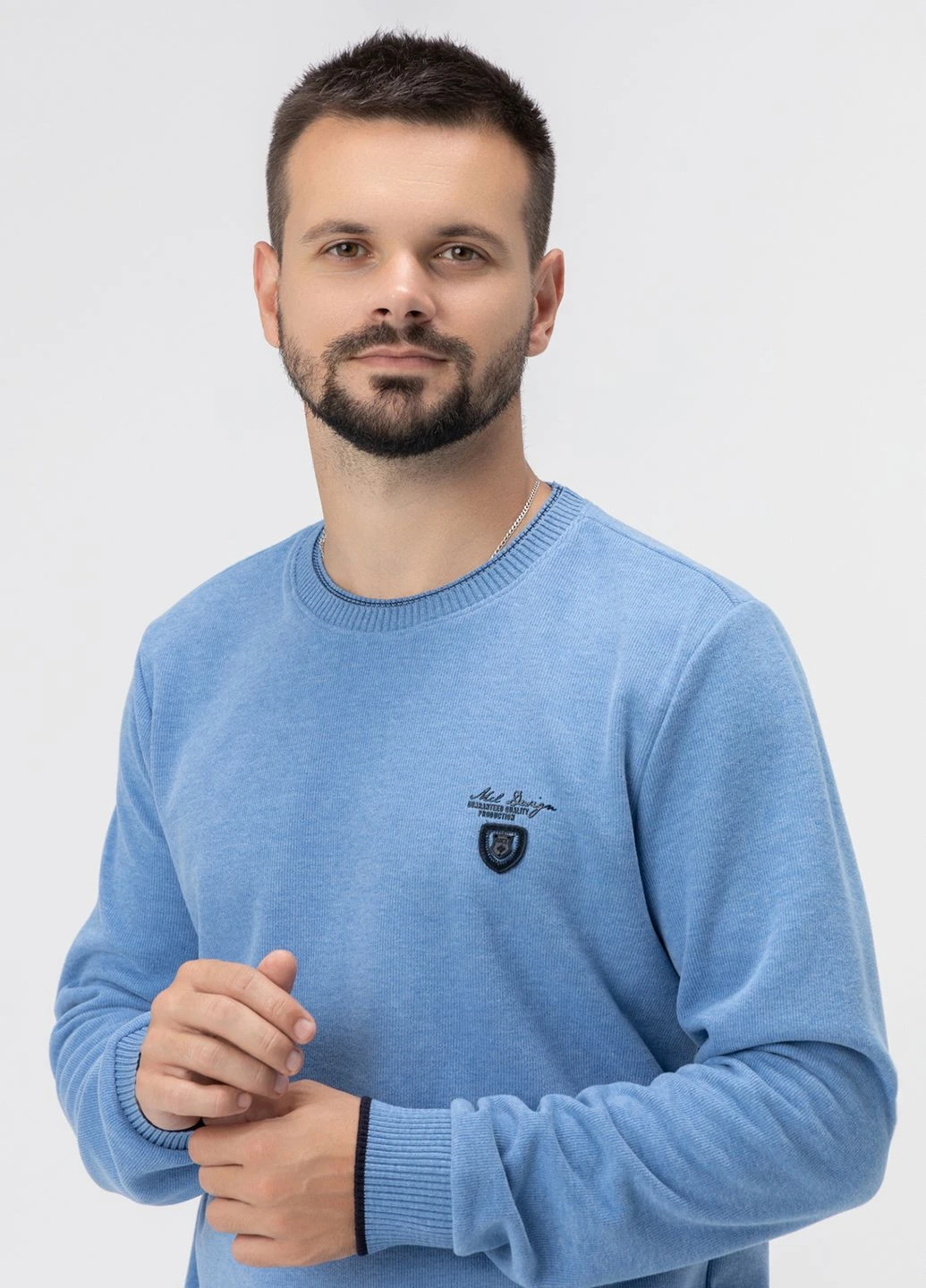 Блакитний демісезонний джемпер MCL