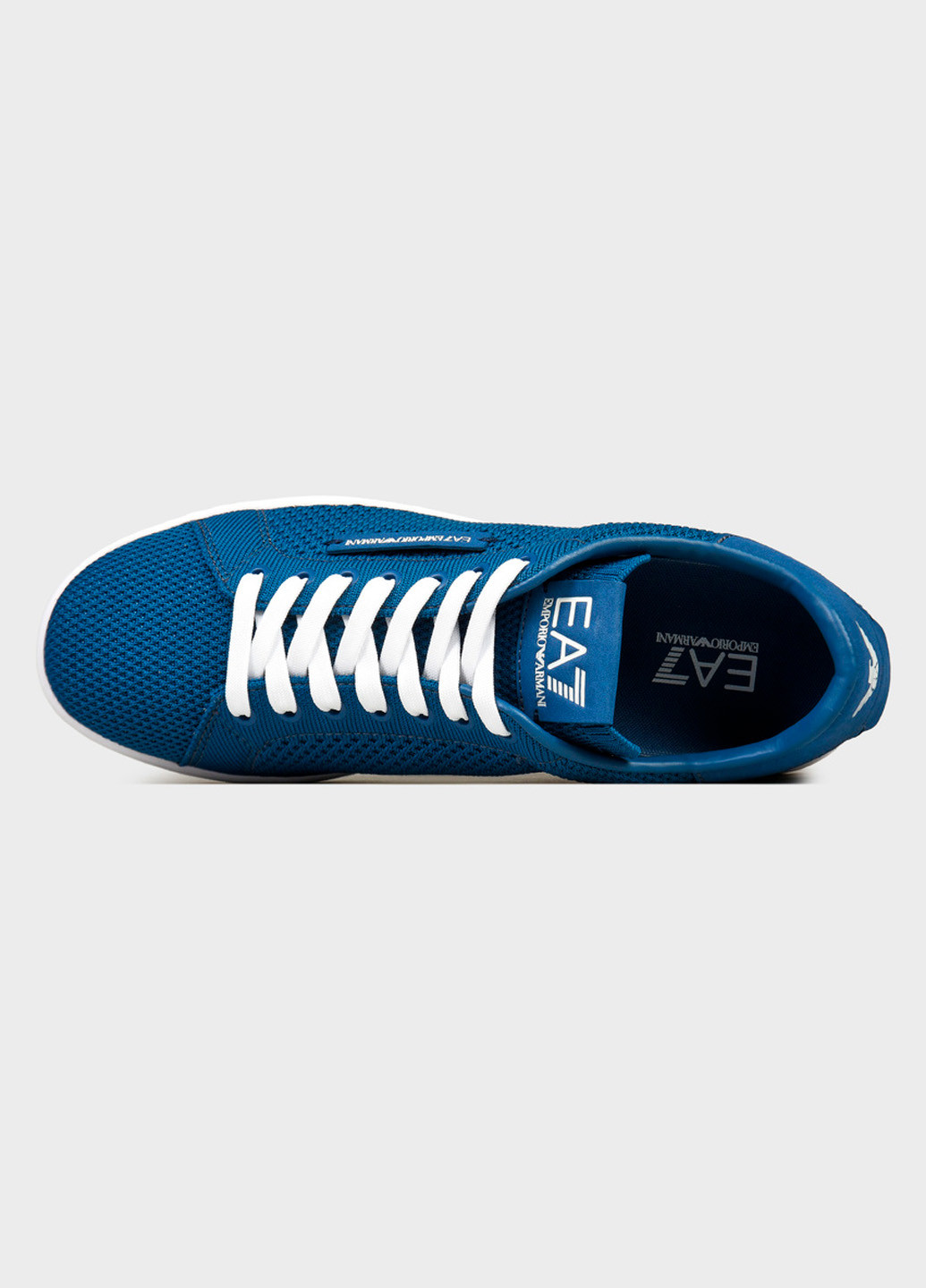 Синие демисезонные кроссовки EA7