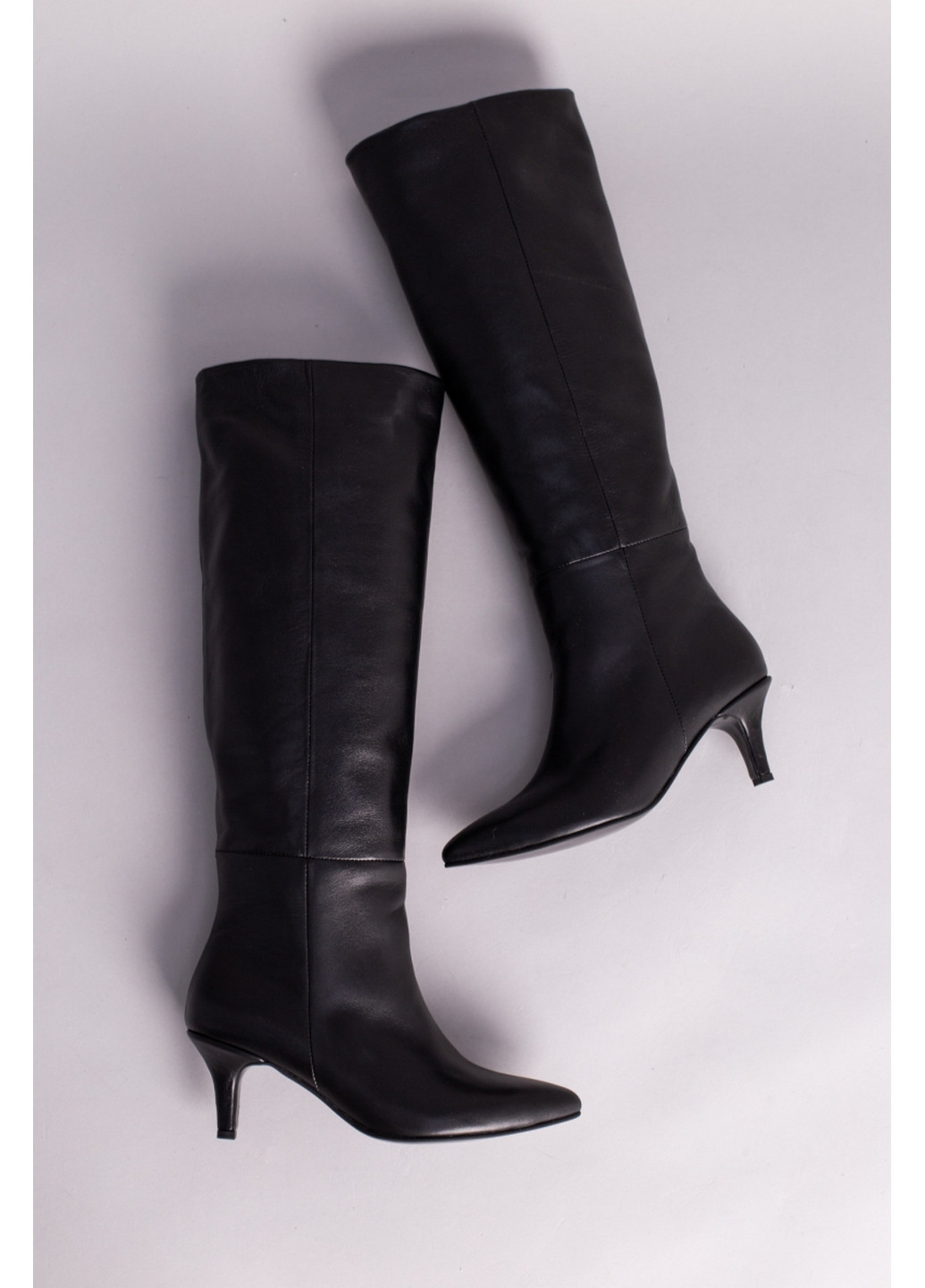 Жіночі шкіряні чоботи-труби 36 VZUTIK (262374679)