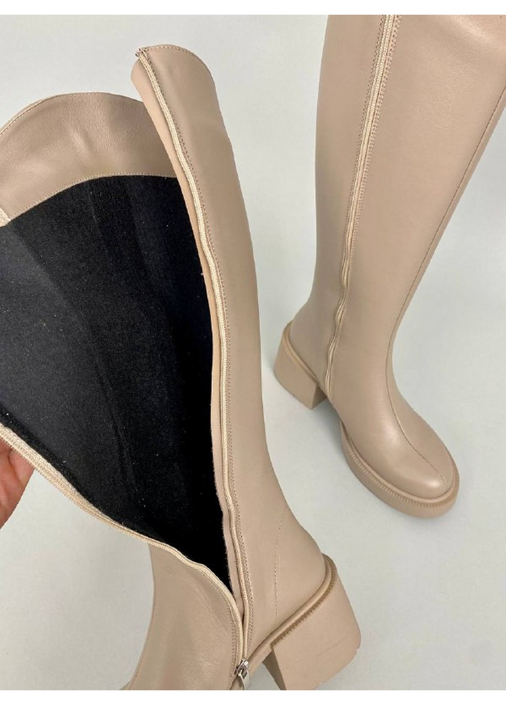 Жіночі шкіряні чоботи 40 VZUTIK (262374967)