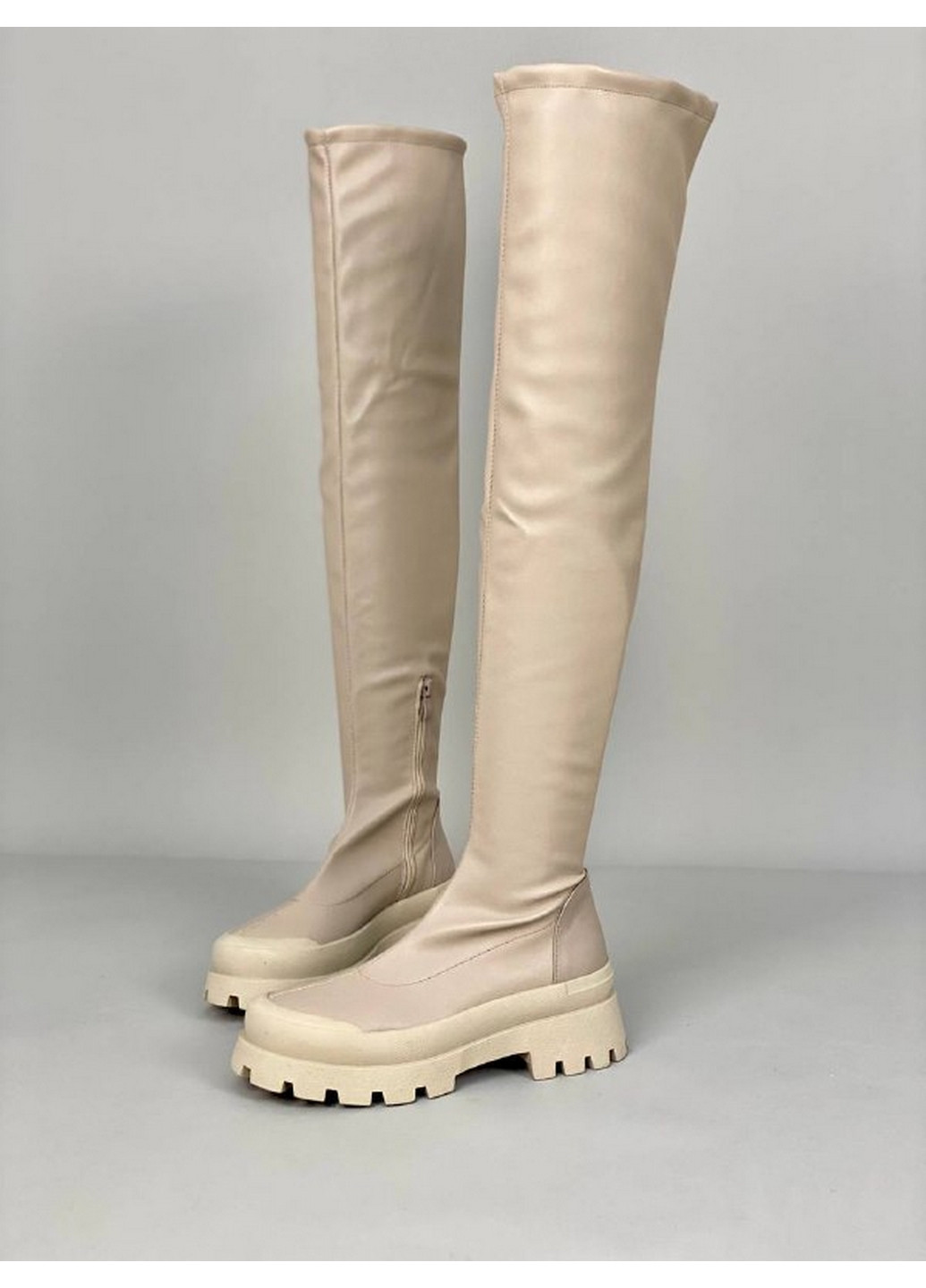 Жіночі чоботи панчохи стрейч шкіра 37 VZUTIK (262375496)