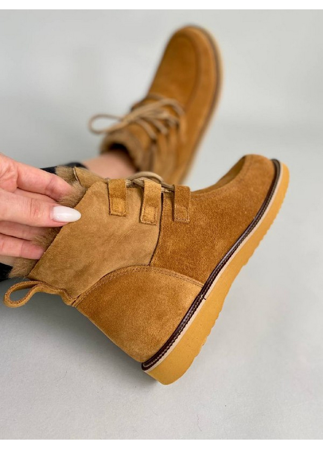 Жіночі замшеві уггі 36 VZUTIK (262375645)