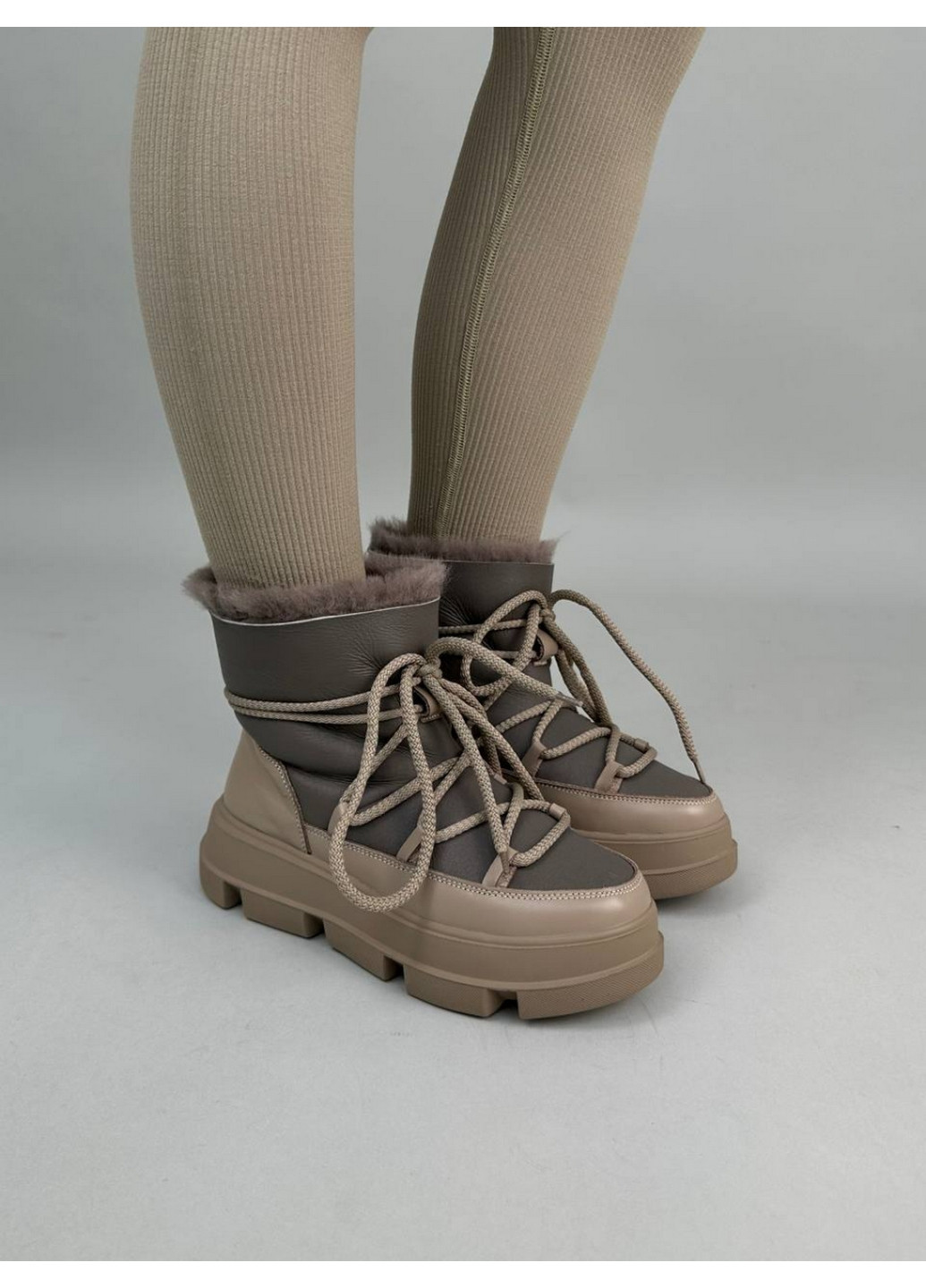 Женские кожаные угги 38 VZUTIK (262375596)