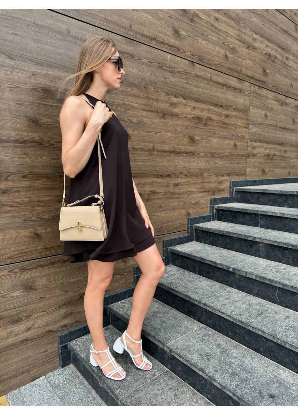 Жіночі шкіряні босоніжки на підборах 40 VZUTIK (262375889)