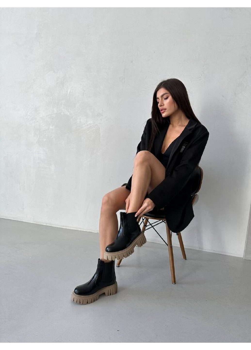 Жіночі шкіряні челсі 39 VZUTIK (262375247)