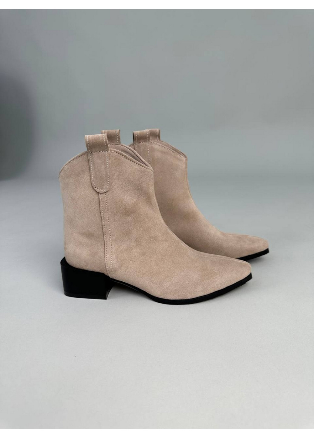 Жіночі замшеві козаки на підборах 39 VZUTIK (262378292)