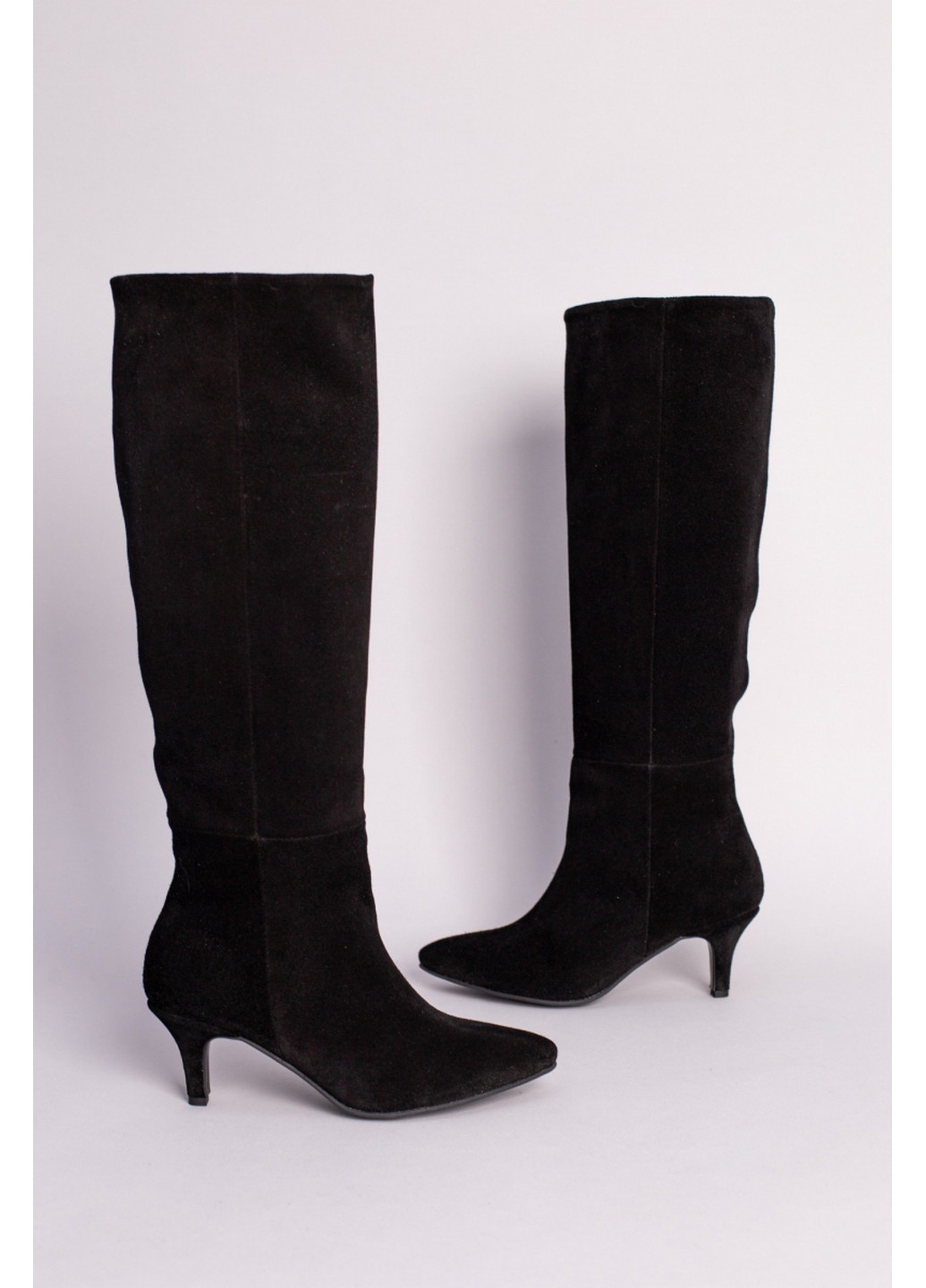 Жіночі замшеві чоботи-труби 38 VZUTIK (262378493)