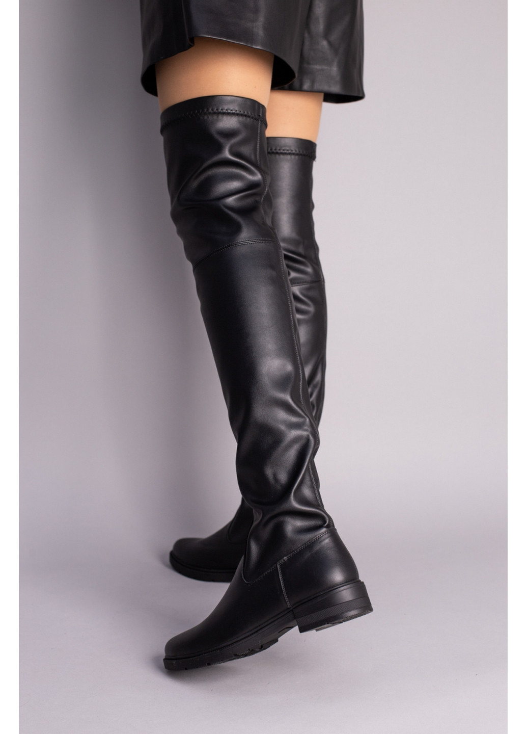 Жіночі шкіряні чоботи-панчохи 39 VZUTIK (262378508)