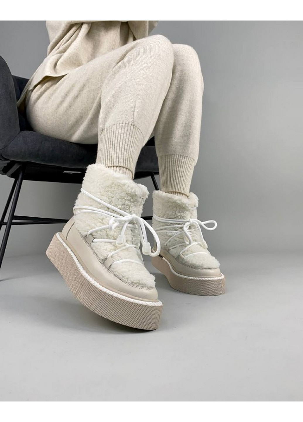 Женские кожаные угги 36 VZUTIK (262377177)