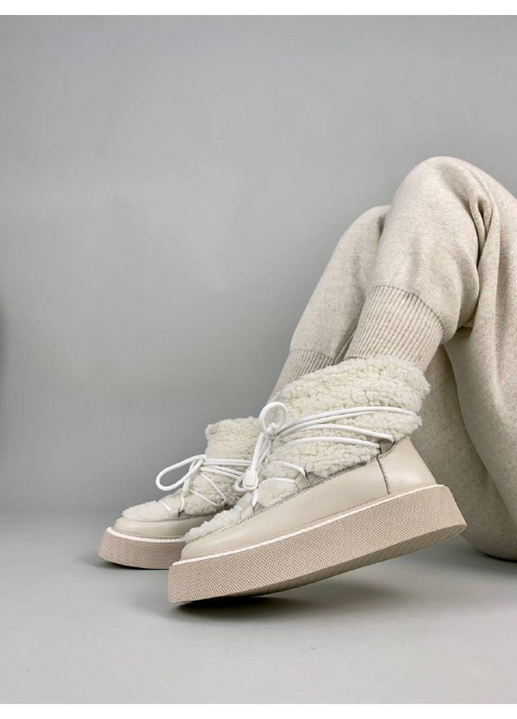 Женские кожаные угги 36 VZUTIK (262377177)