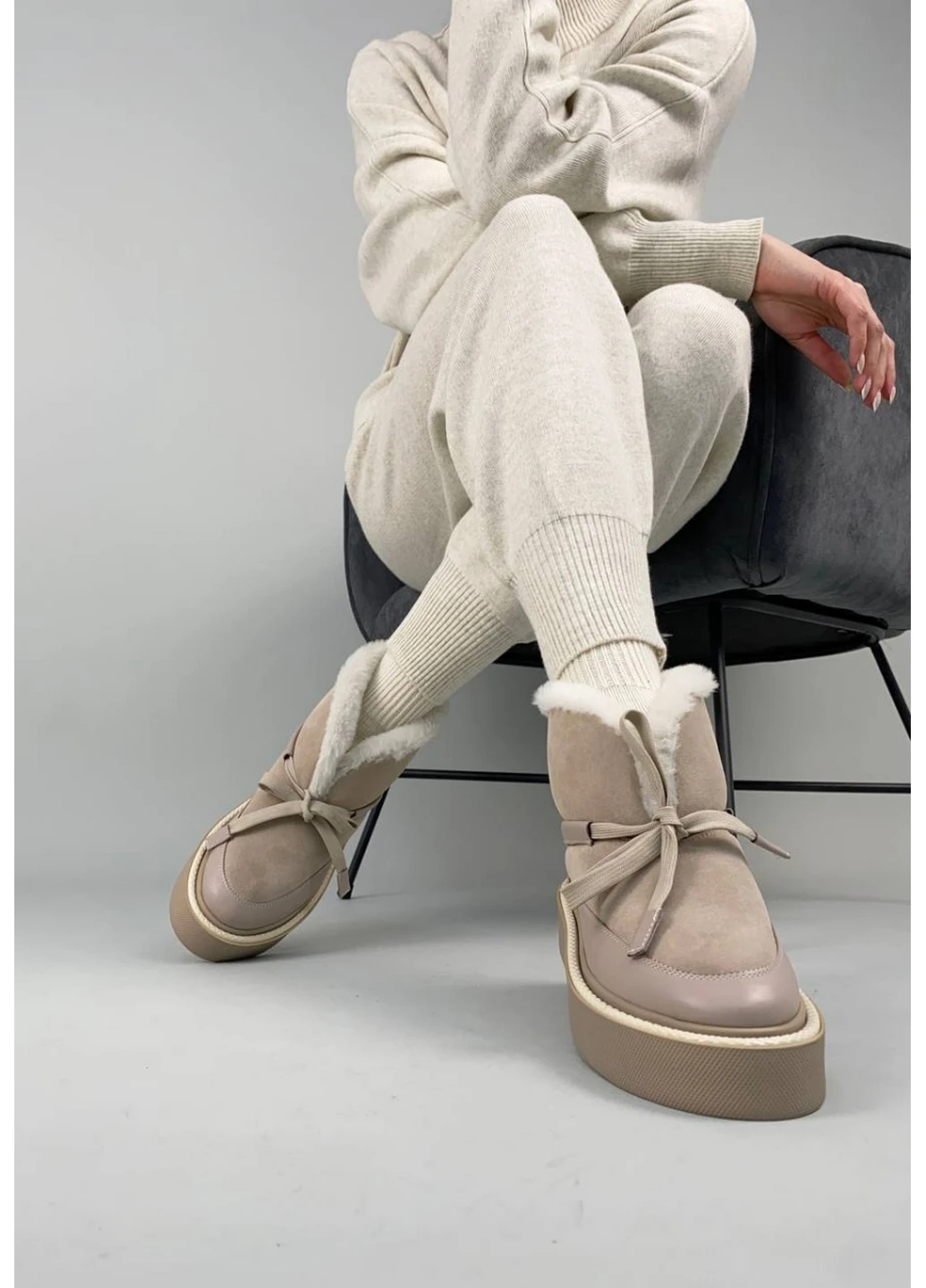 Жіночі замшеві уггі 39 VZUTIK (262377100)
