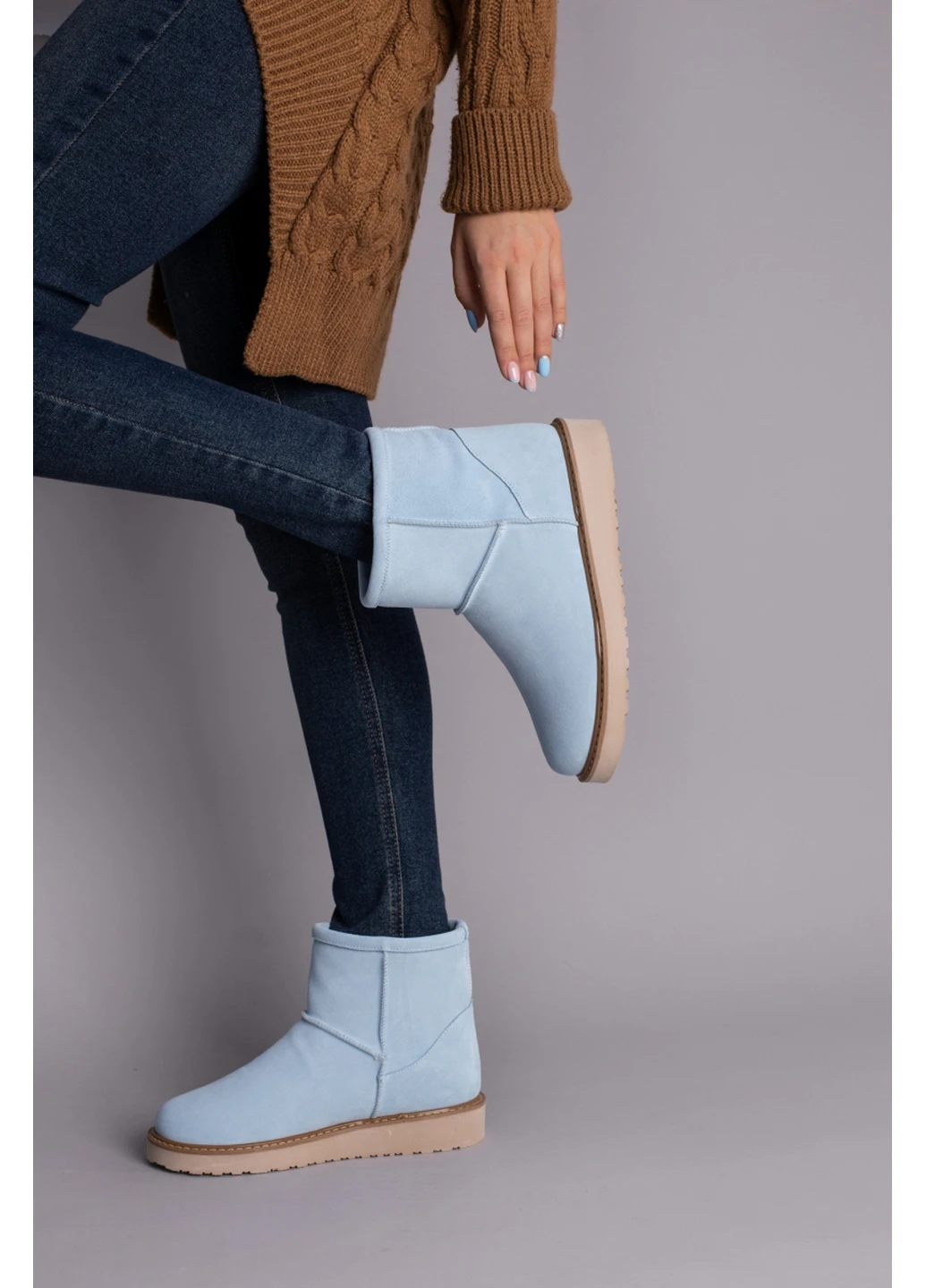 Жіночі замшеві уггі 41 VZUTIK (262377077)