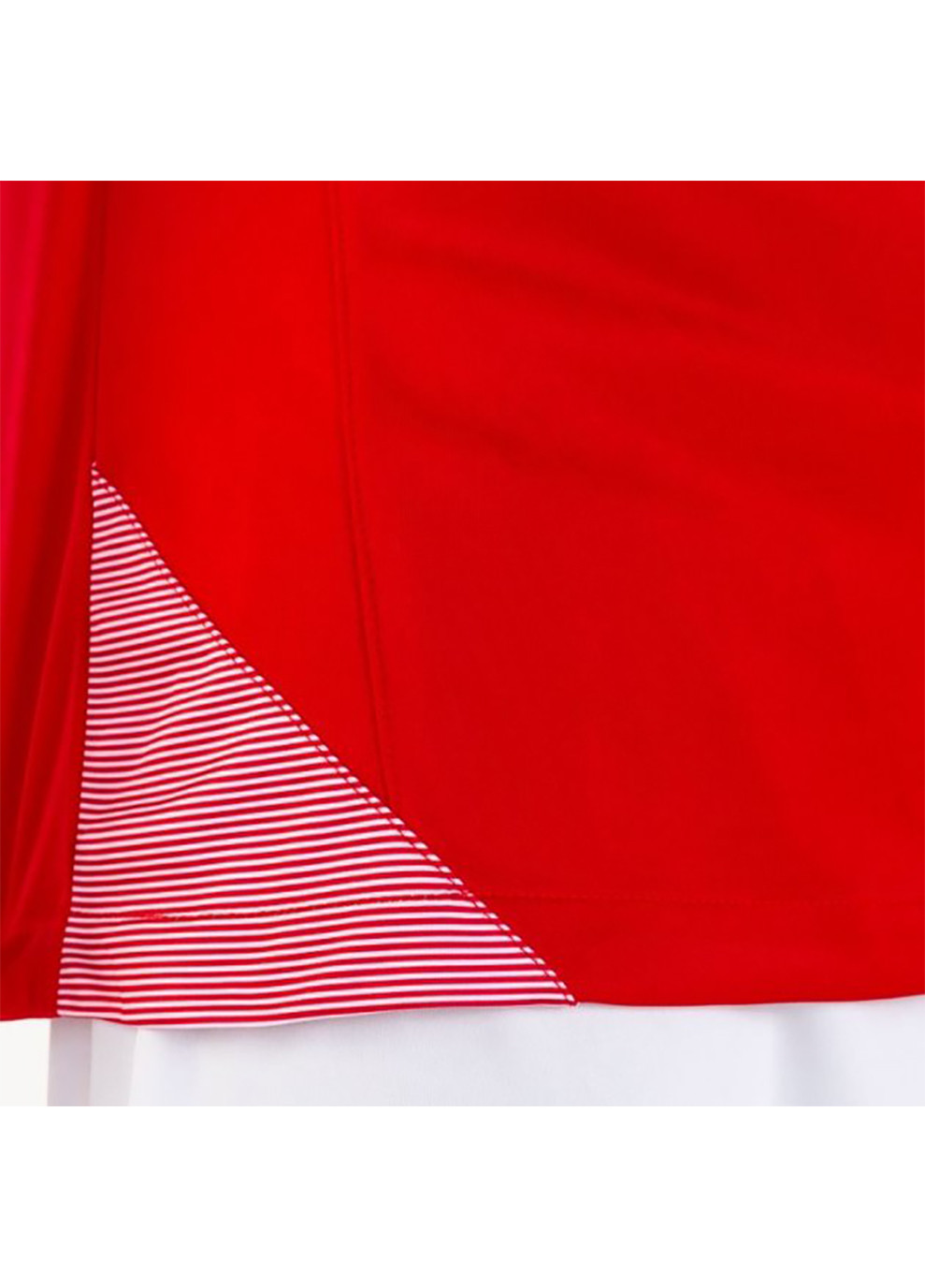 Комбинированная демисезонная футболка детская essential ii красный белый 100-117 Joma