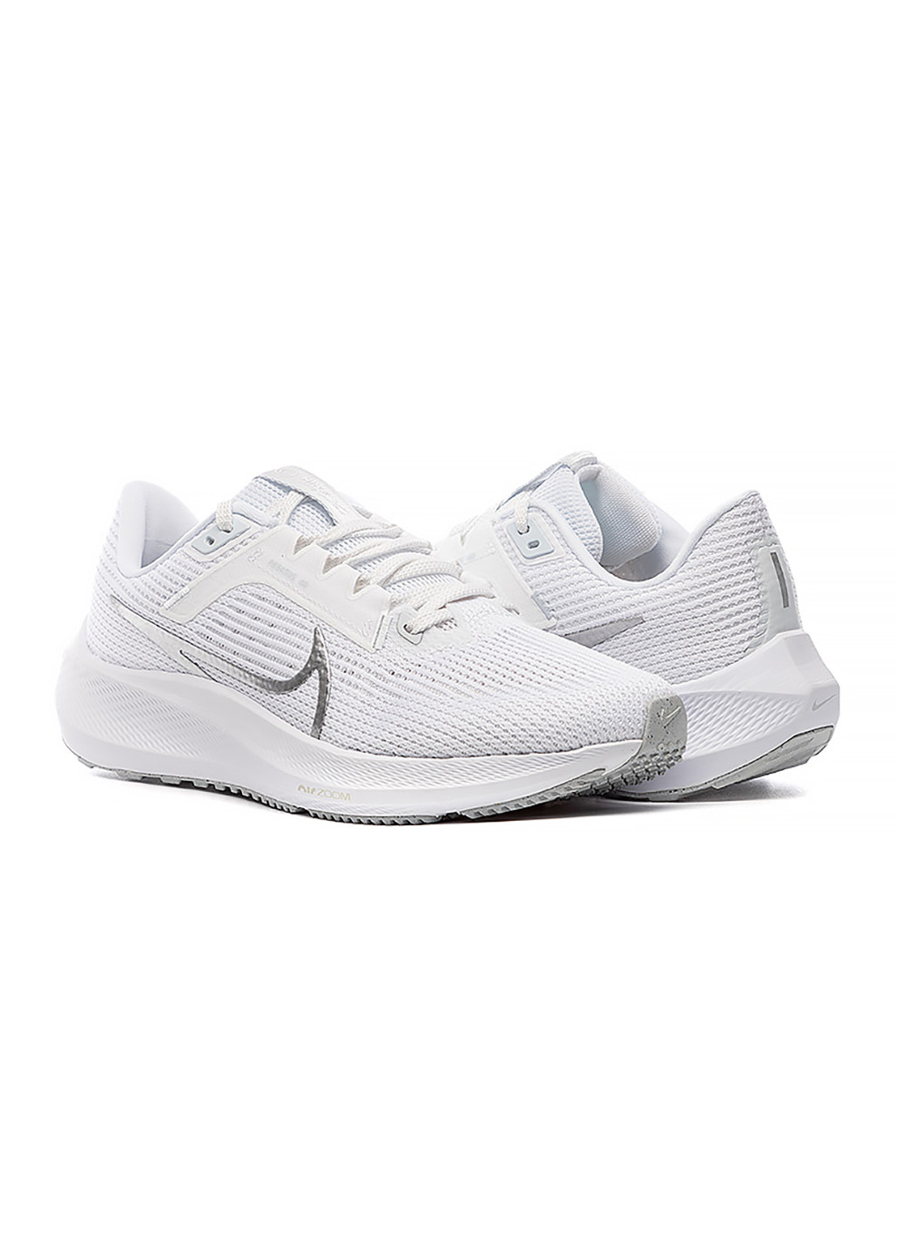 Белые демисезонные женские кроссовки air zoom pegasus белый Nike