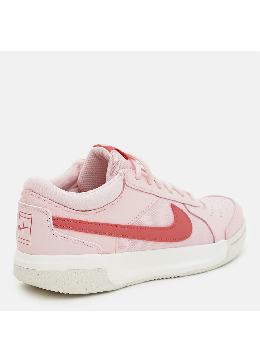 Розовые демисезонные кросcовки жен, zoom court lite 3 Nike