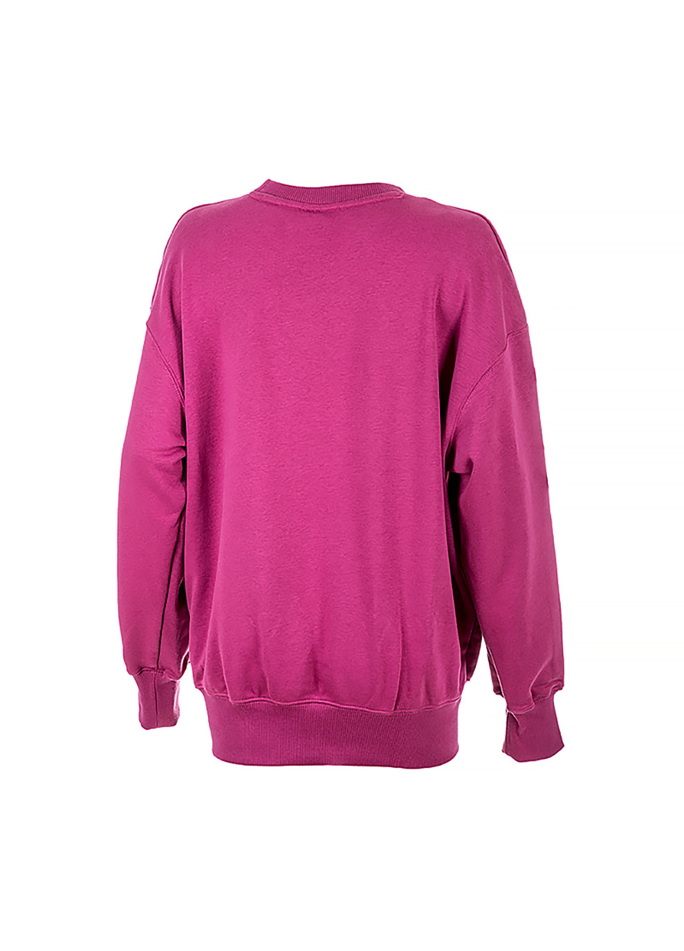 Женский Свитшот W NSW FLC OS CREW PRNT SU Розовый Nike - крой однотонный розовый спортивный - (262600107)