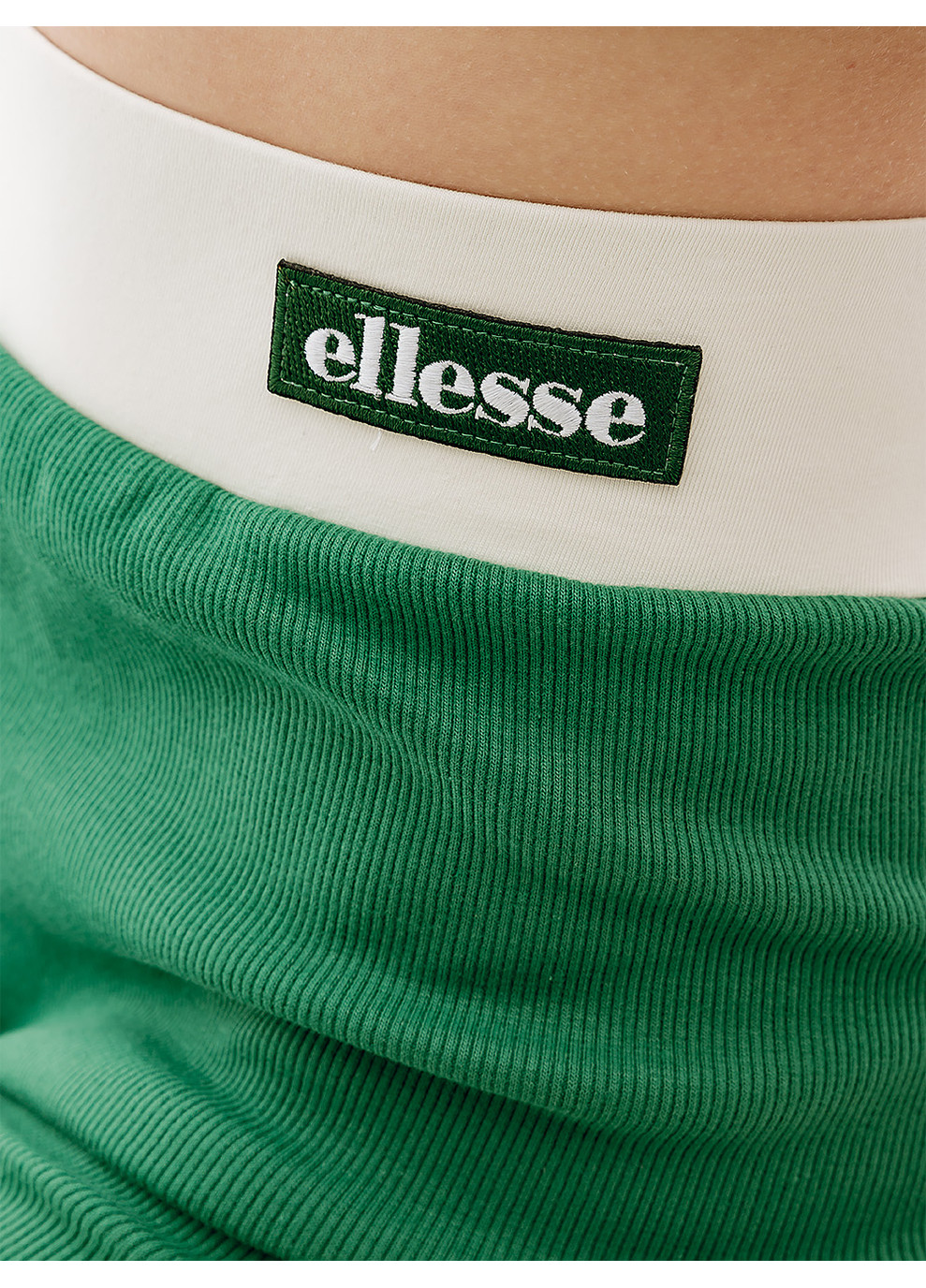 Зеленые демисезонные женские леггинсы loulin legging зеленый Ellesse