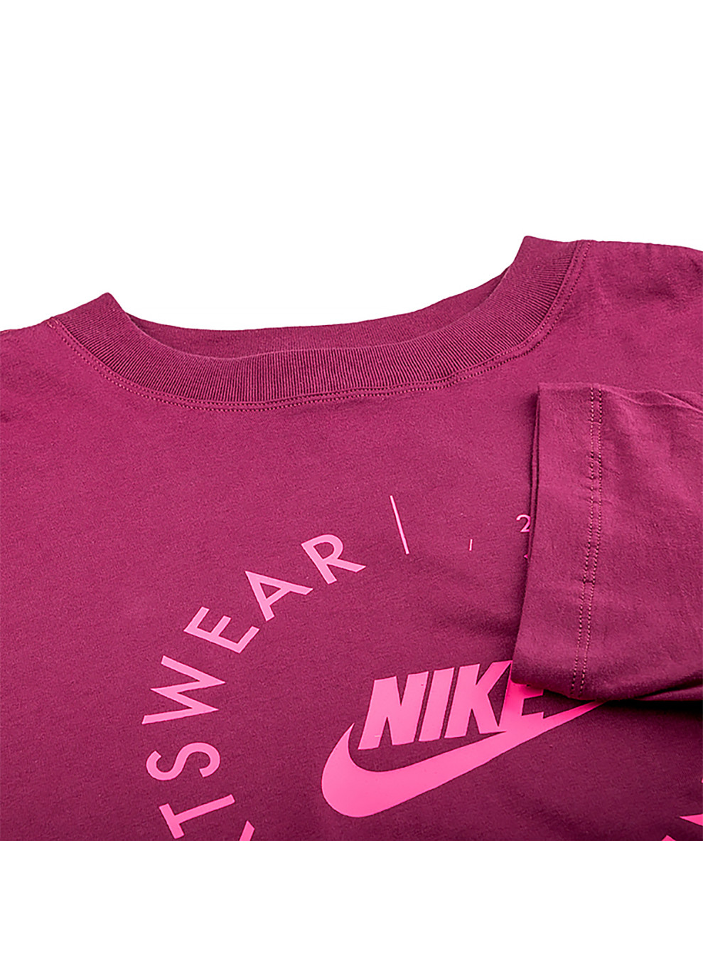 Жіноча Футболка W NSW TEE BF PRNT SU Рожевий Nike - (262600545)