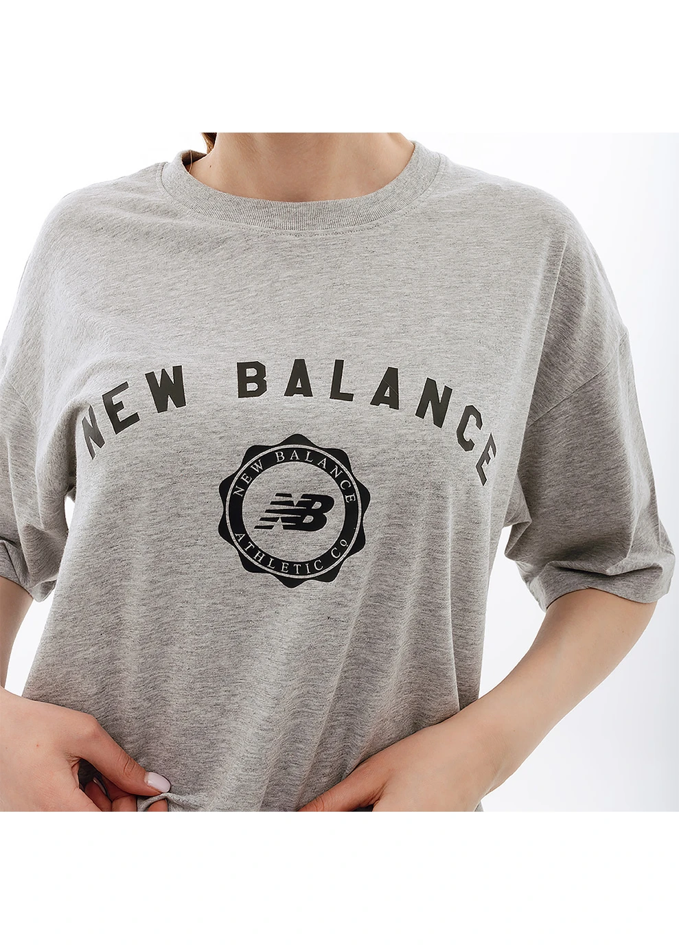 Жіноча Футболка Sport Varsity Сірий New Balance - (260946283)