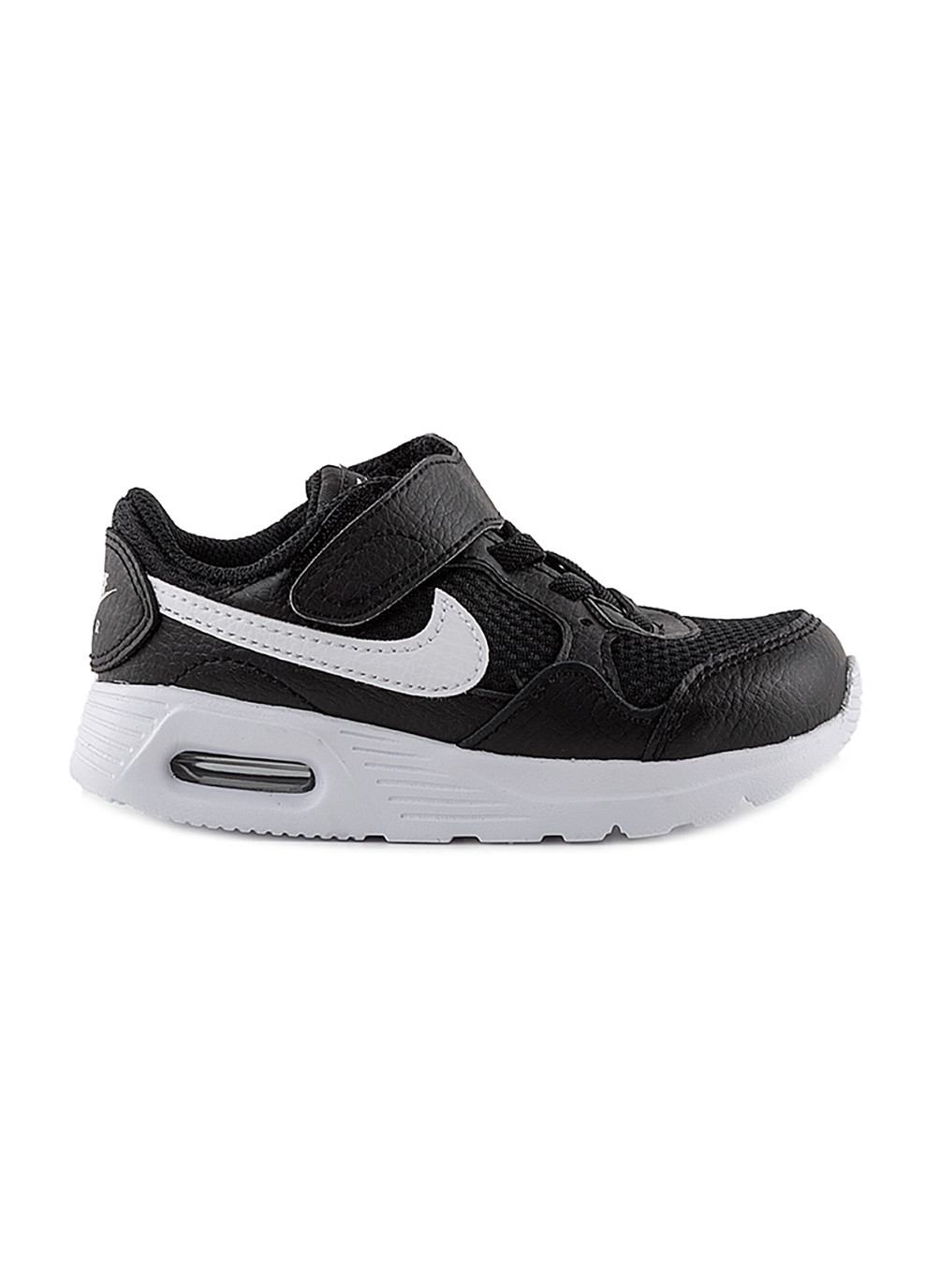 Черные демисезонные детские кроссовки air max sc (tdv) черный Nike