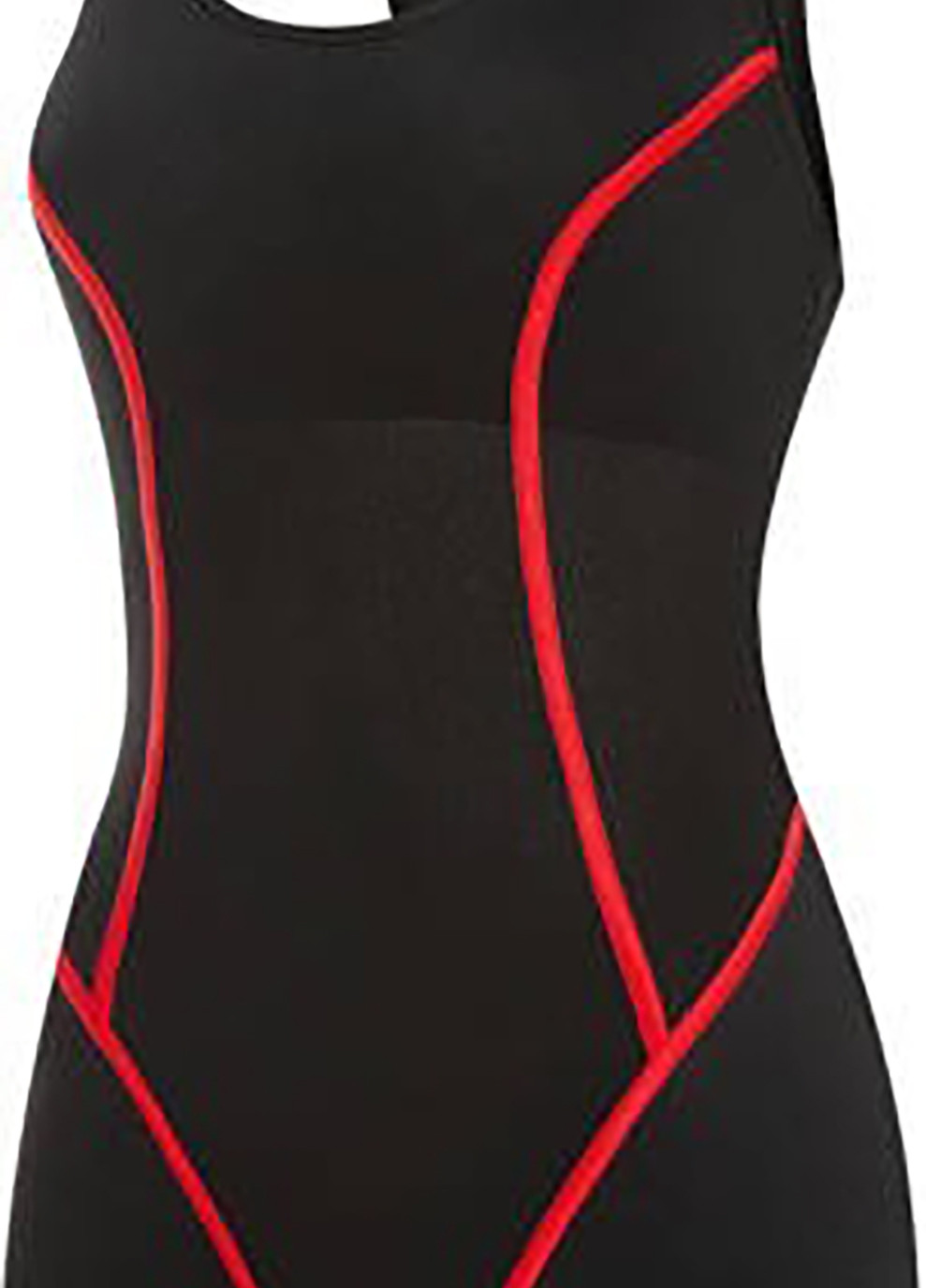 Комбинированный демисезонный купальник роздельный для женщин rita 4883 черный, красный жен Aqua Speed