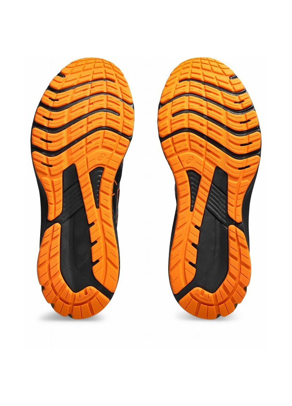 Цветные демисезонные мужские кроссовки gt-1000 12 gtx черный, оранжевый Asics