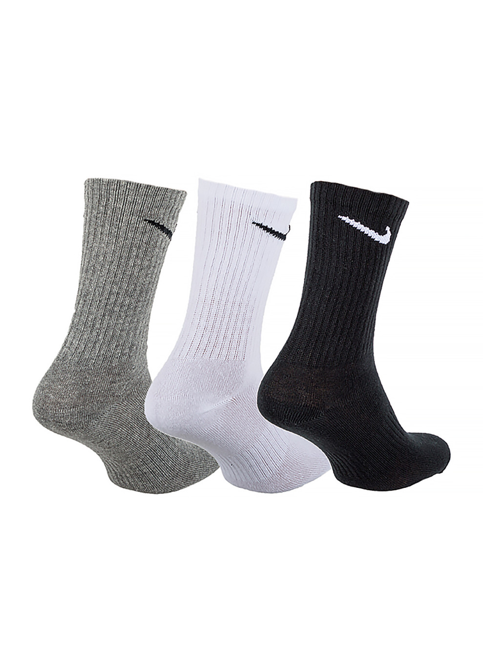 Чоловічі Шкарпетки U NK EVERYDAY LTWT CREW 3PR Різнокольоровий Nike (262599719)