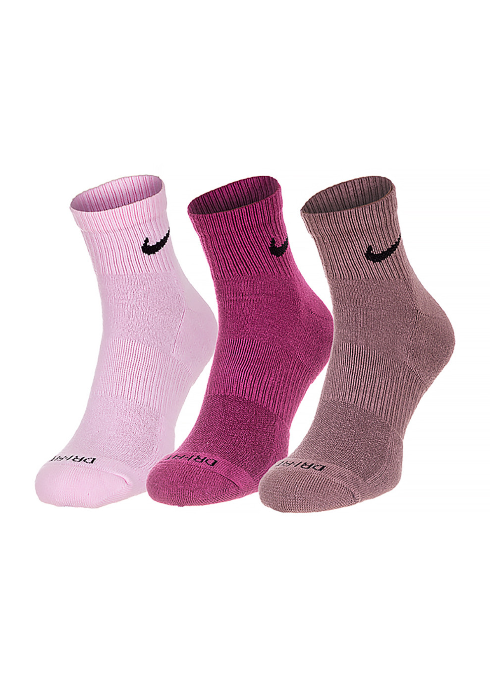 Чоловічі Шкарпетки U NK EVRY PLS CSH ANK 3PR 132 Різнокольоровий Nike (262600088)