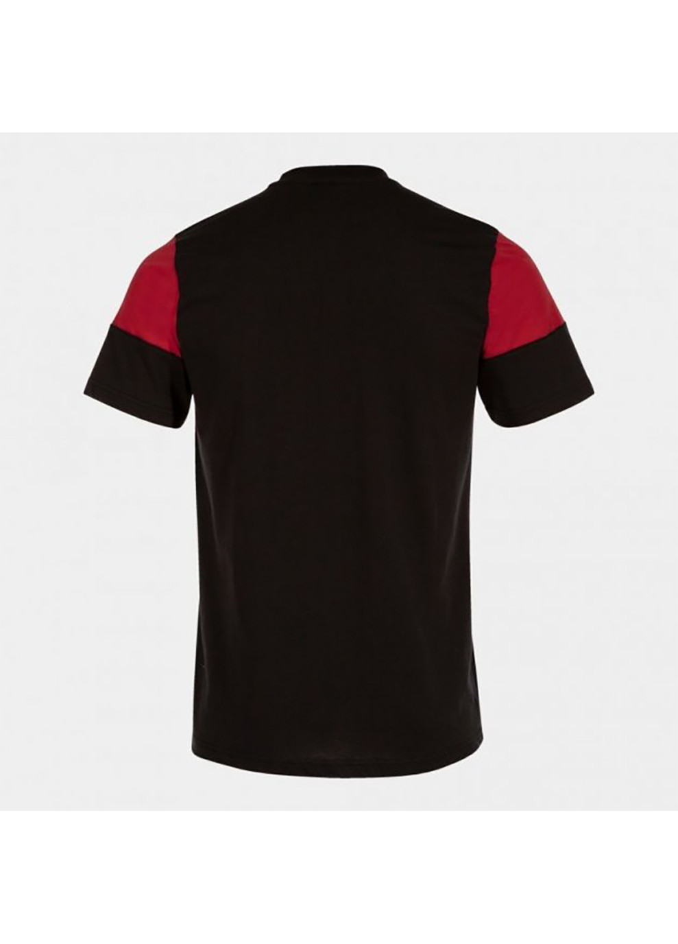 Комбинированная мужская футболка crew v черный красный Joma