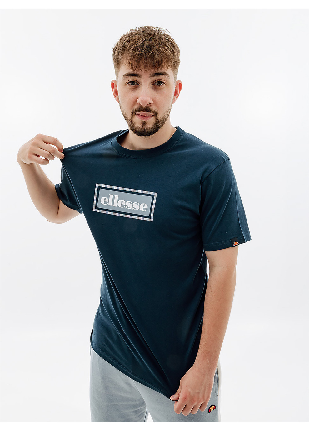 Синя чоловіча футболка ellesseusivo tee синій Ellesse