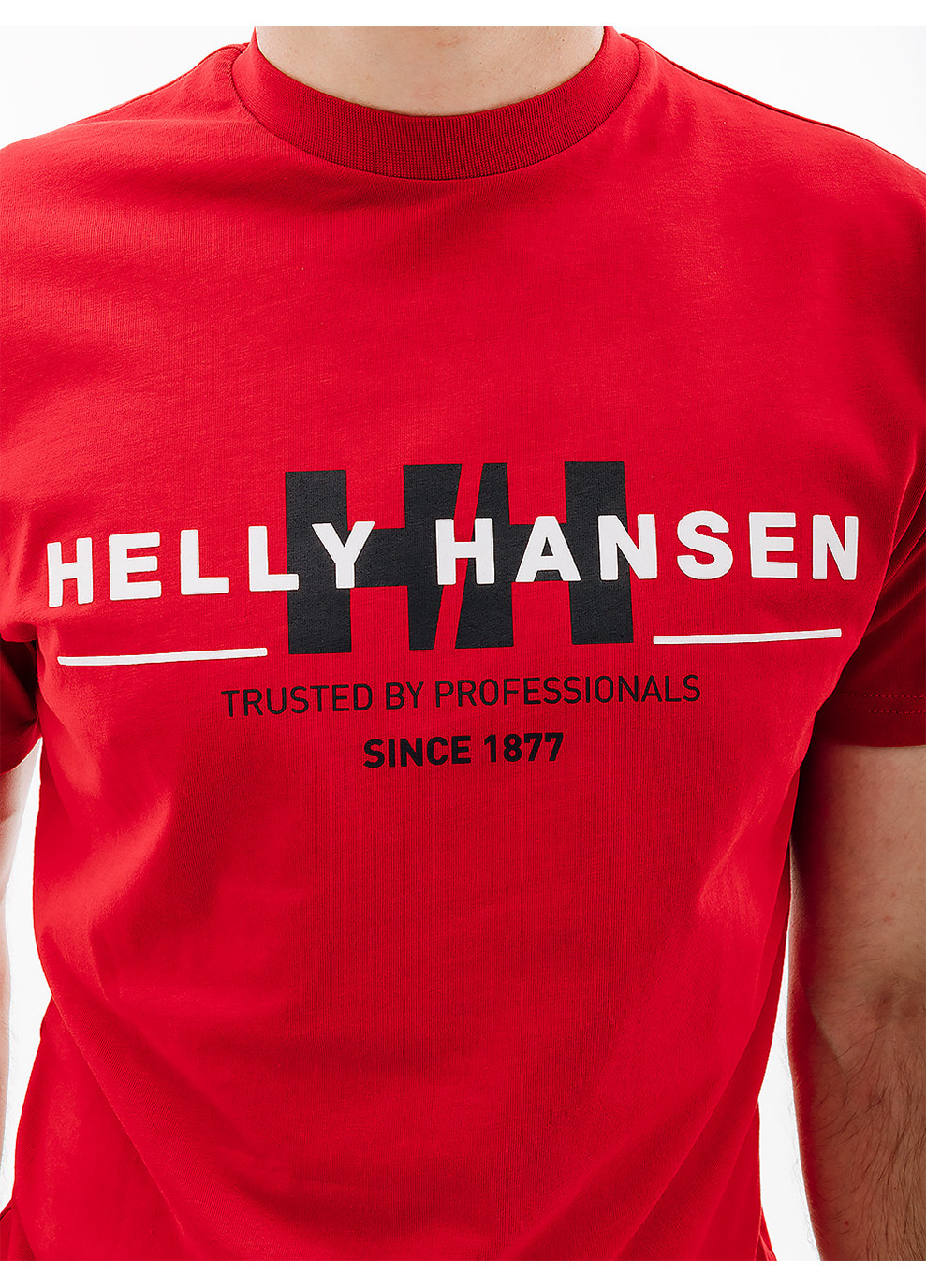 Красная мужская футболка rwb graphic t-shirt красный Helly Hansen