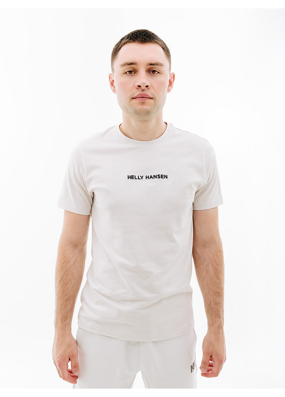 Серая мужская футболка core graphic t серый Helly Hansen