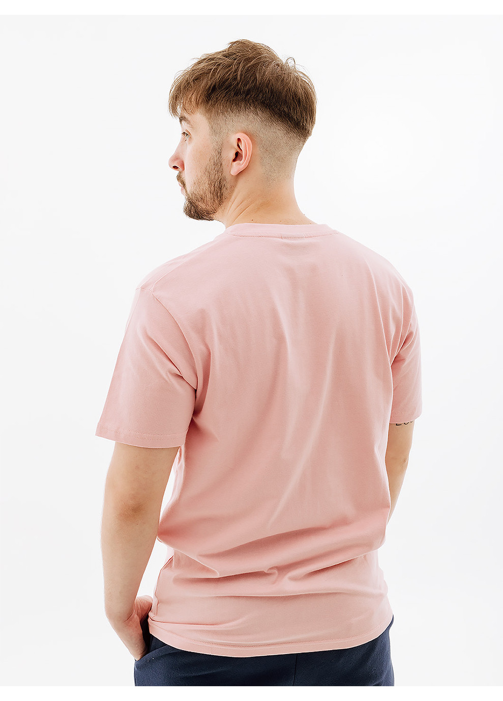 Персиковая мужская футболка aprel tee персиковый Ellesse