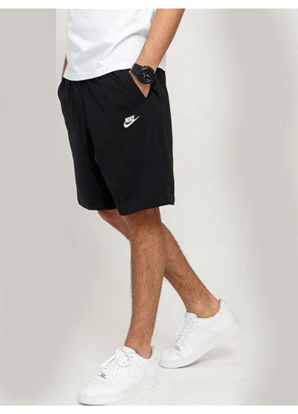 Шорты M NSW CLUB SHORT JSY черный Муж Nike (262600602)