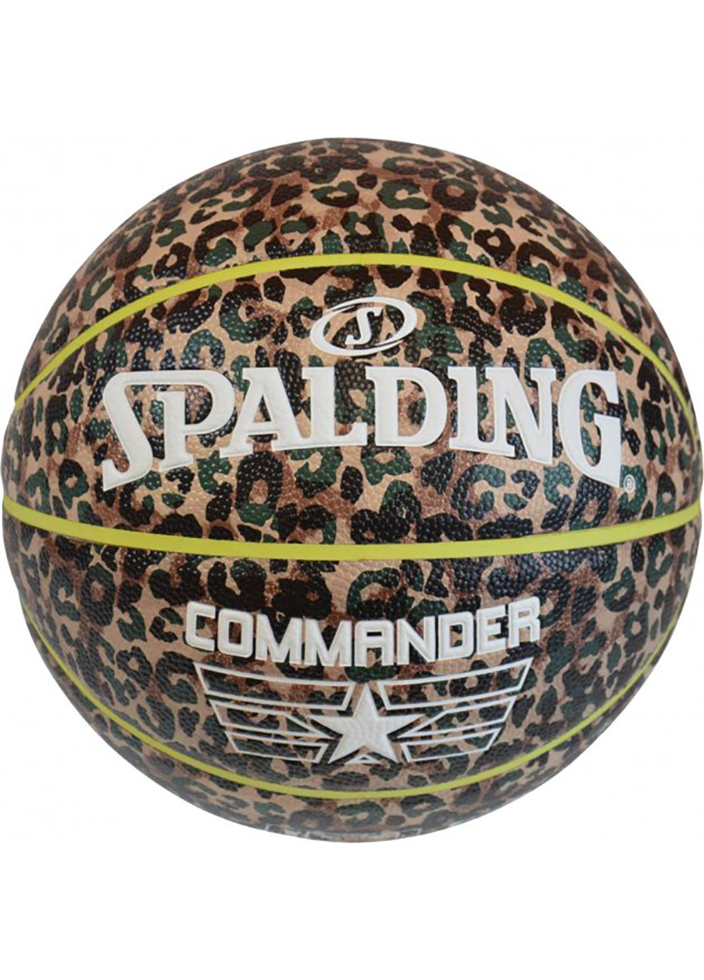 М'яч баскетбольний Commander Мультиколор Уні 7 Spalding (262600407)