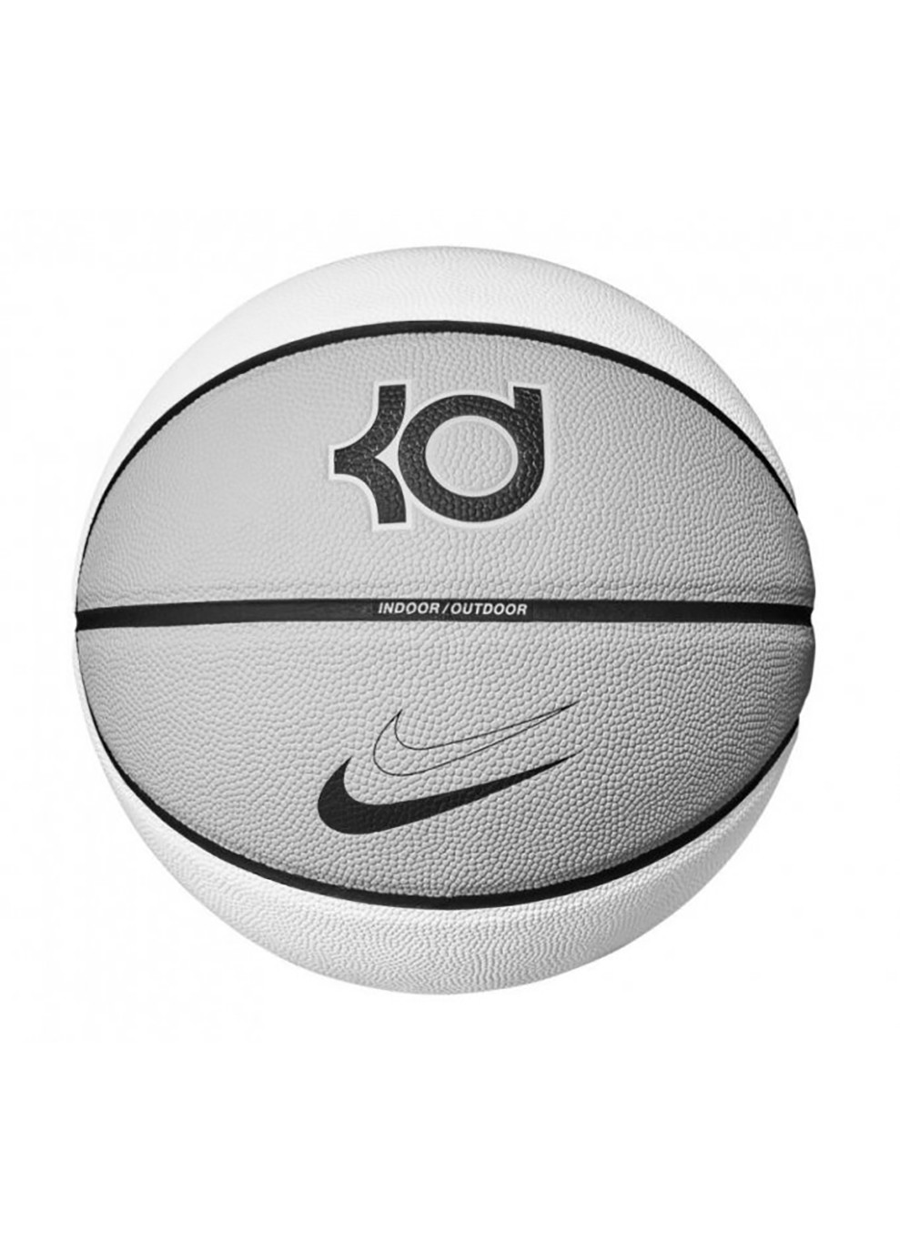 Мяч баскетбольный ALL COURT 8P K DURANT DEFLATED SUMMIT WHITE/GREY FOG/BLACK/BLACK 07 Nike (262600463)