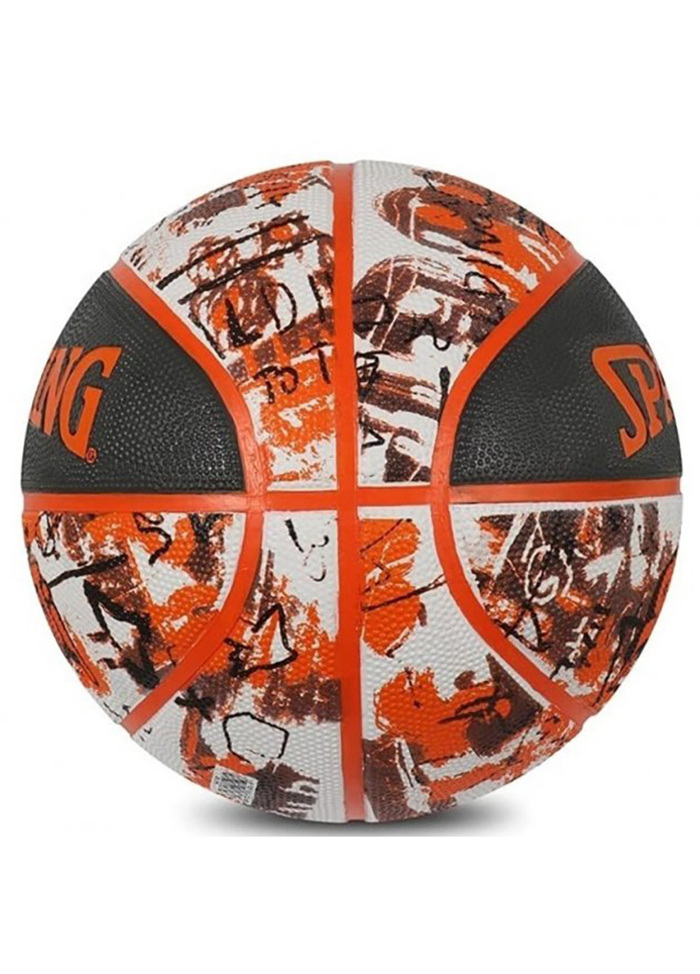 Мяч баскетбольный Graffitti Ball Оранжевый Уни 7 Spalding (262599151)