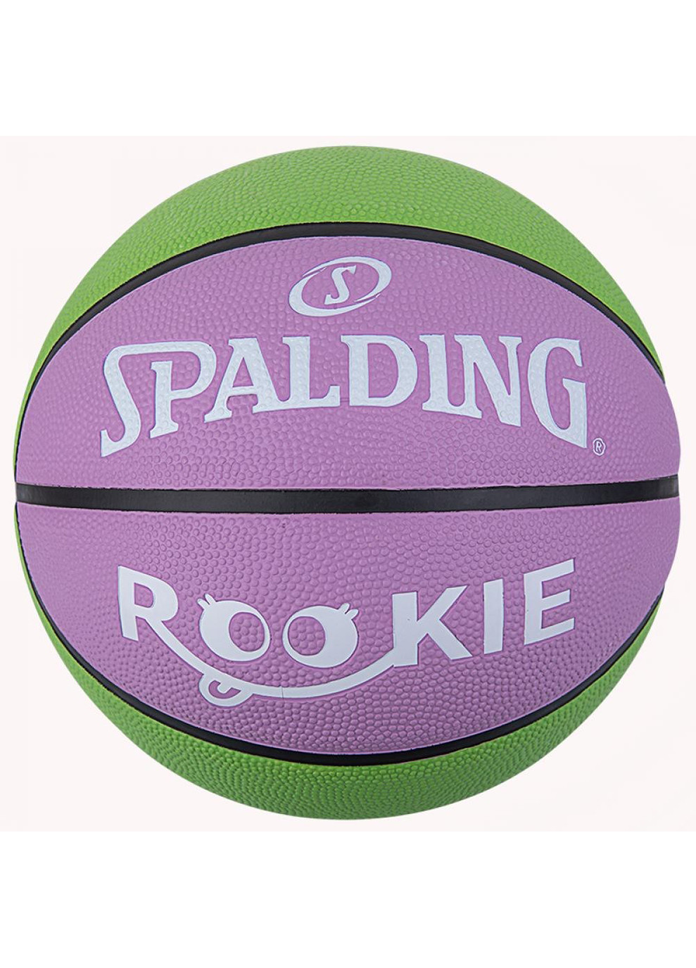 М'яч баскетбольний Rookie Зелений, Рожевий Уні 5 Spalding (262599578)